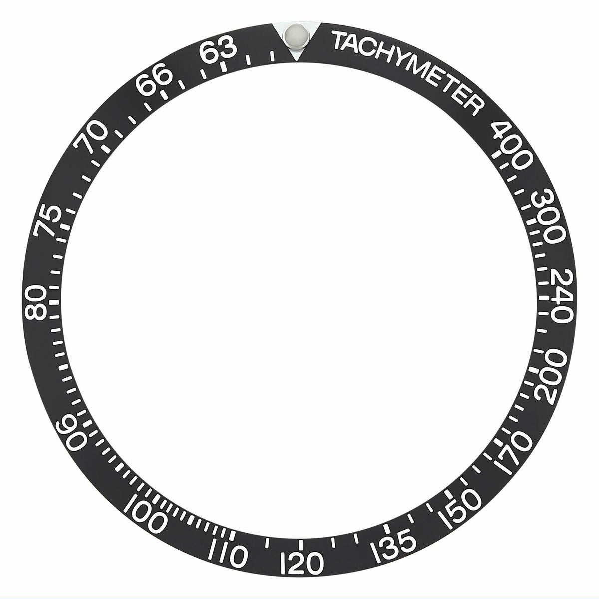 Bevel Watch Math REPLACEMENT BEZEL INSERT BLACK BEVEL FOR WATCH 39MM X 32.50MM