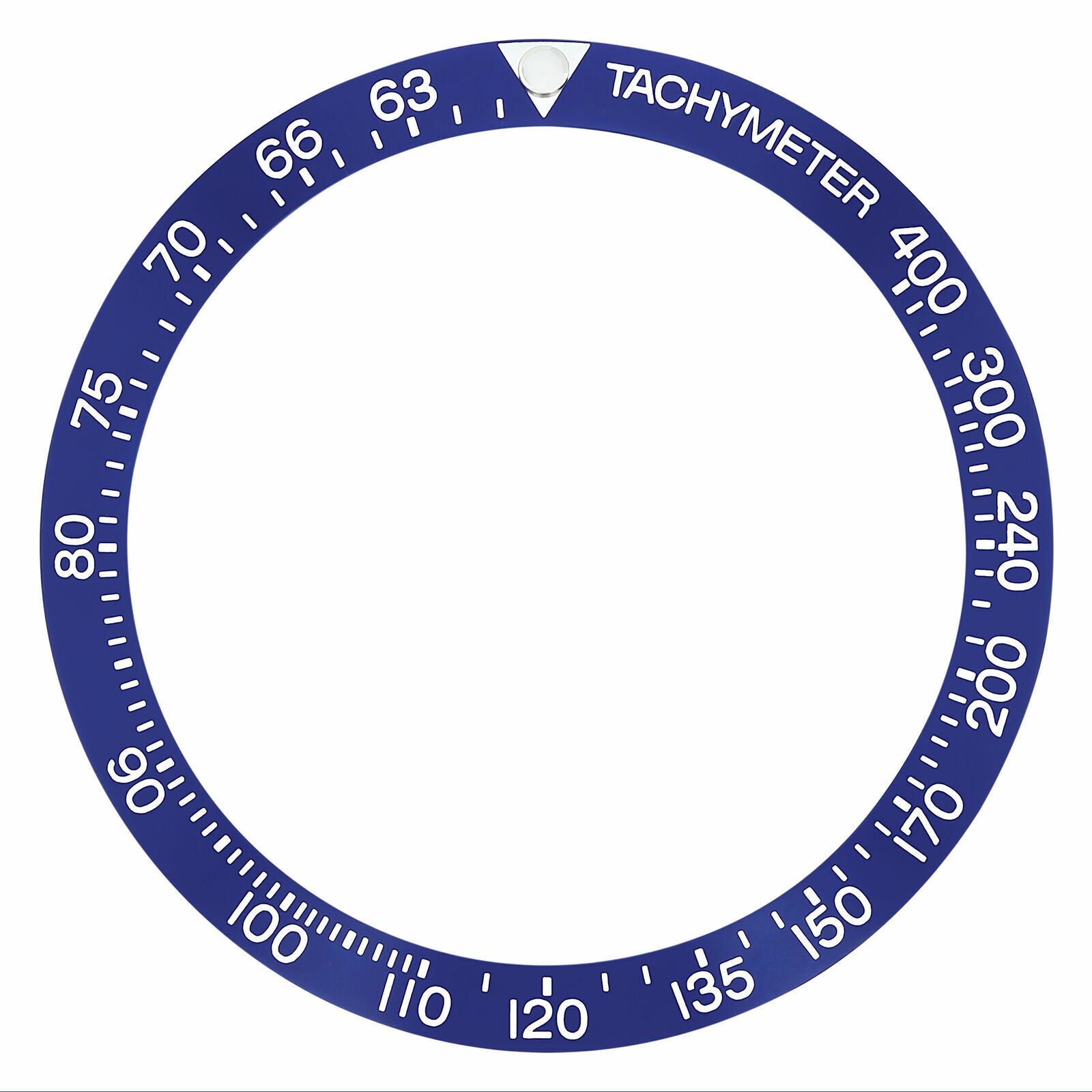 REPLACEMENT BEZEL INSERT BLUE PEARL FOR WATCH 39.30MM X 32.20MM