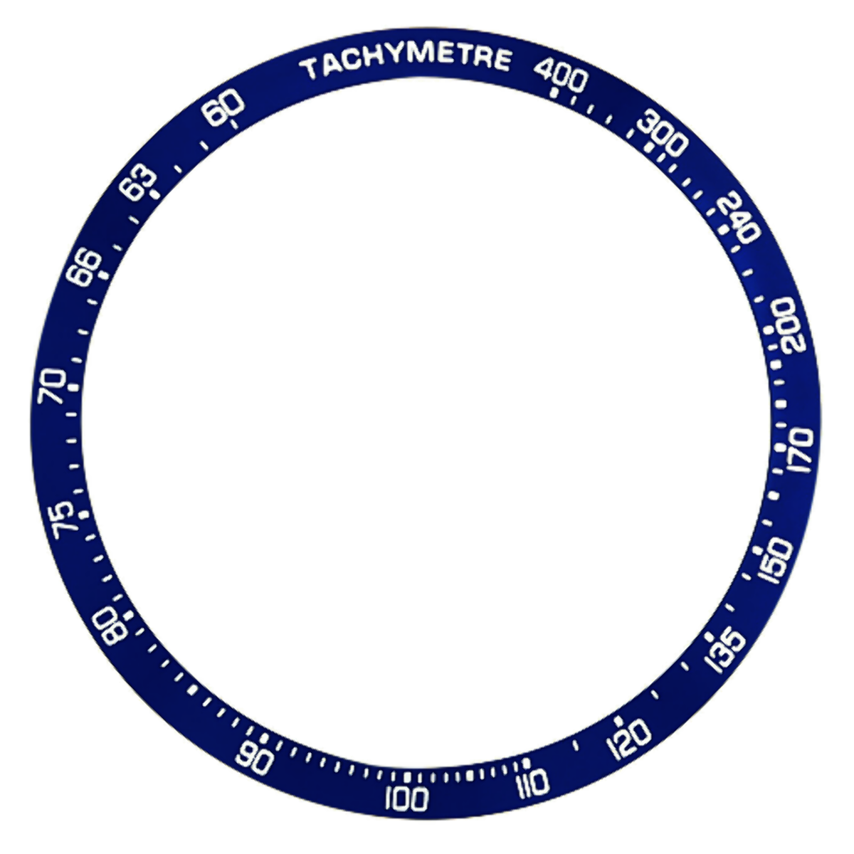 REPLACEMENT BEZEL INSERT BLUE FOR WATCH 40.90MM 35.30MM