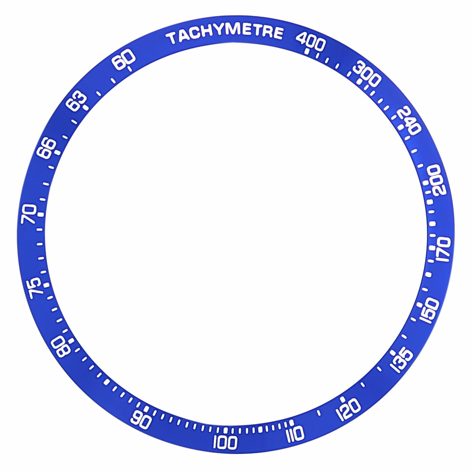 REPLACEMENT BEZEL INSERT BLUE FOR WATCH 42.80MM X 37.30MM