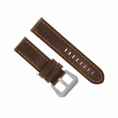 20-22-24MM LEATHER WATCH BAND STRAP FOR BREITLING CHRONOMAT BENTLEY COLT WATCH