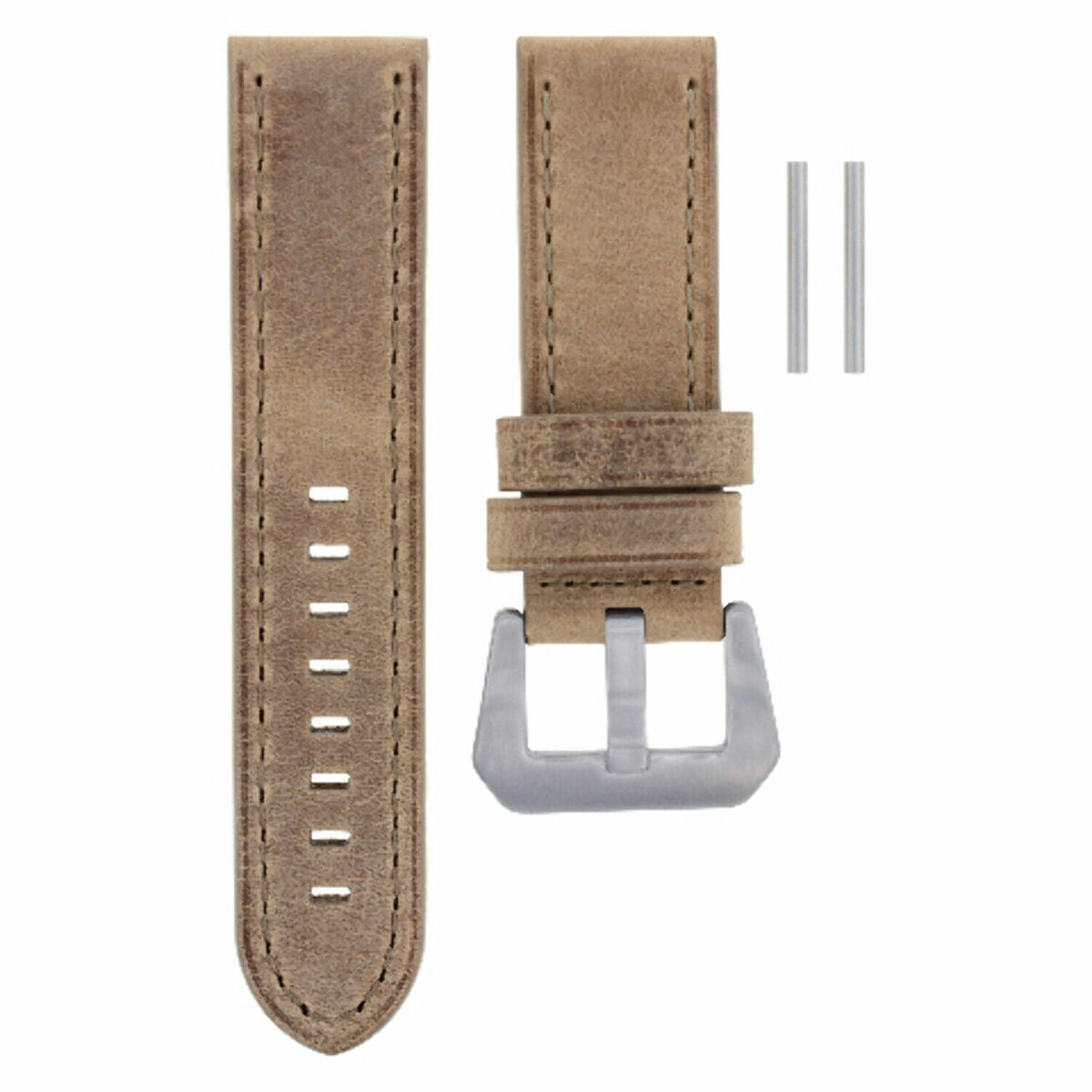 22-24MM PREMIUM PAM LEATHER WATCH STRAP BAND FOR 40- 44MM PANERAI GMT WATCH