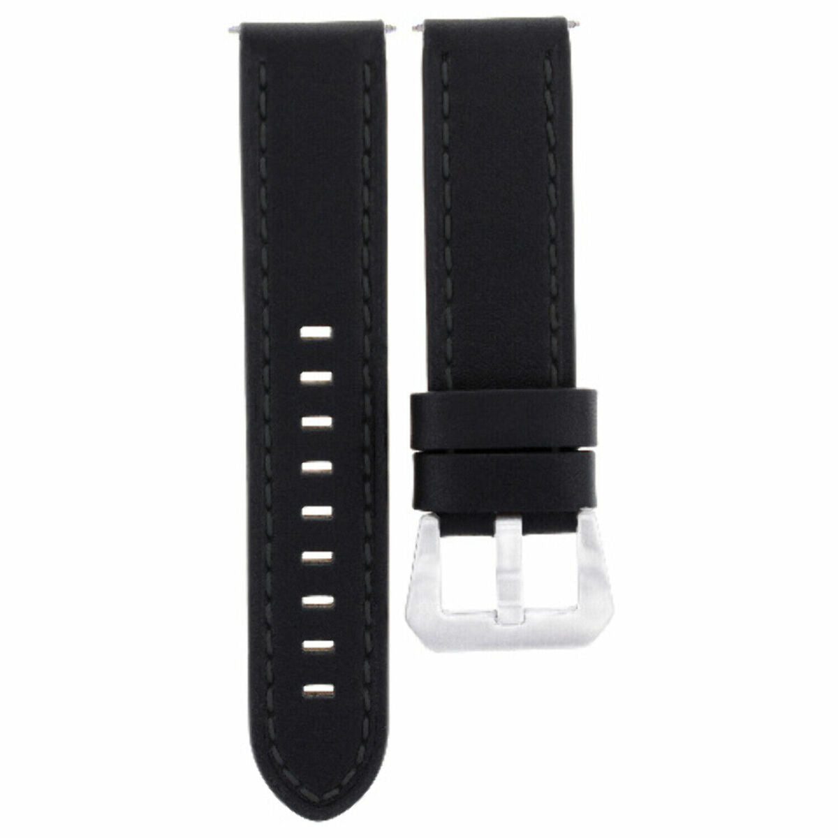 24MM GENUINE COW LEATHER WATCH BAND STRAP FOR  BREITLING CHRONOMAT BENTLEY COLT