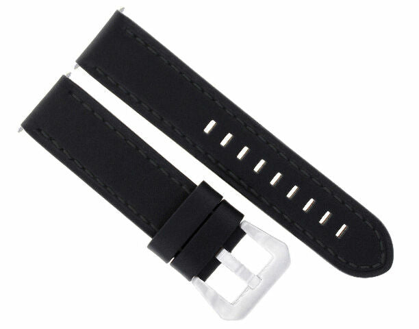 24MM GENUINE REPLACEMENT COW LEATHER STRAP FOR UNIVERSAL WATCH BAND