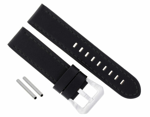 24MM REPLACEMENT COW LEATHER WATCH BAND STRAP FOR BIG PAM PANERAI MARINA LUMINOR