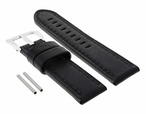 24MM REPLACEMENT COW LEATHER WATCH BAND STRAP FOR BIG PAM PANERAI MARINA LUMINOR