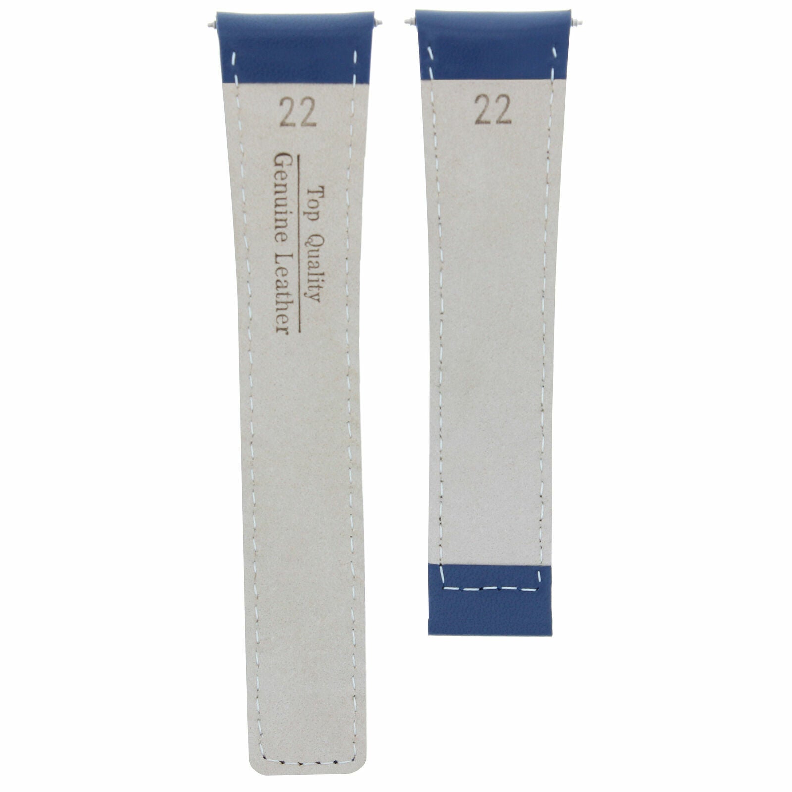 LEATHER WATCH BAND STRAP  FOR TAG HEUER CARRERA MONACO TWIN T + CLASP - 22MM