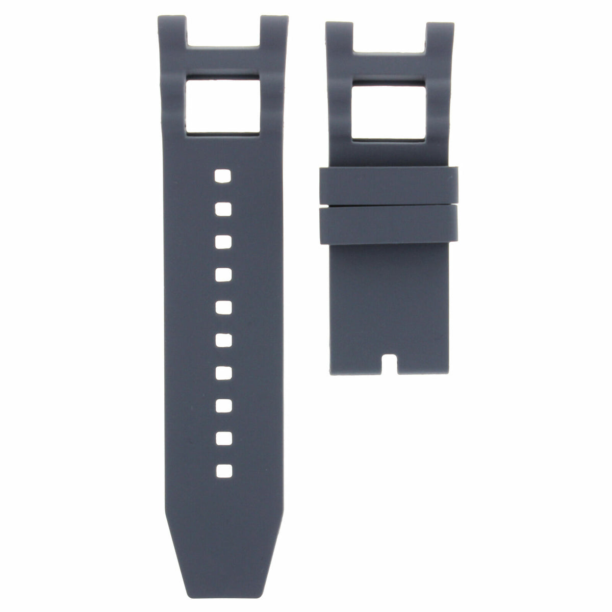 SILICONE RUBBER WATCH BAND STRAP FOR INVICTA SUBAQUA NOMA III 6043 0736 15144, Gray, view 4