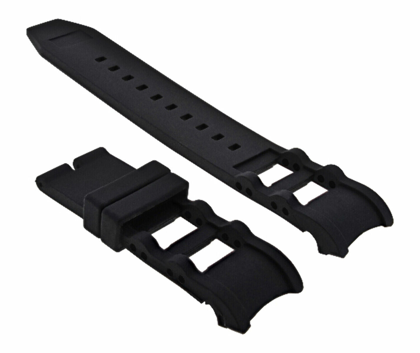 SILICONE RUBBER WATCH BAND STRAP FOR INVICTA WATCH RUSSIAN DIVER WATCH 26MM