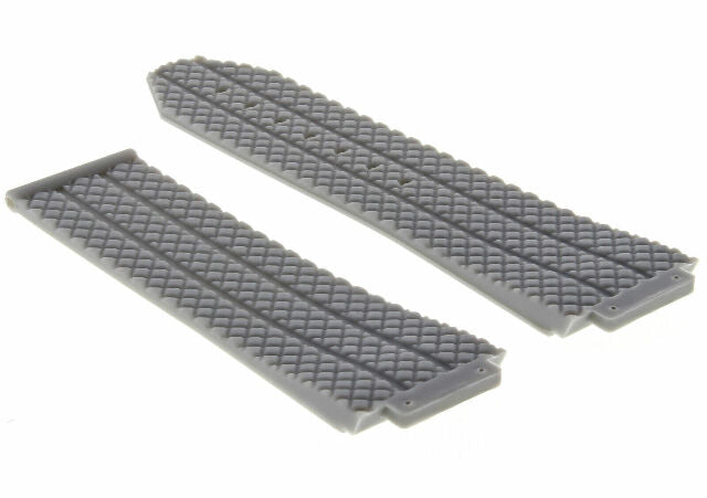 24MM-25MM RUBBER WATCH BAND STRAP WITH 4 BLACK SCREWS AND DRIVER FOR HUBLOT