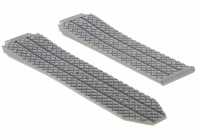24MM-25MM RUBBER WATCH BAND STRAP WITH 4 BLACK SCREWS AND DRIVER FOR HUBLOT