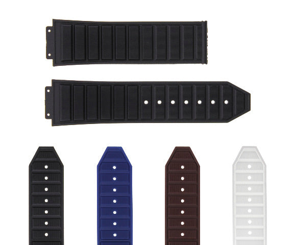 24-28MM RUBBER STRAP BAND FOR H HUBLOT 44-45-48MM BIG BANG KING POWER F1 FUSION