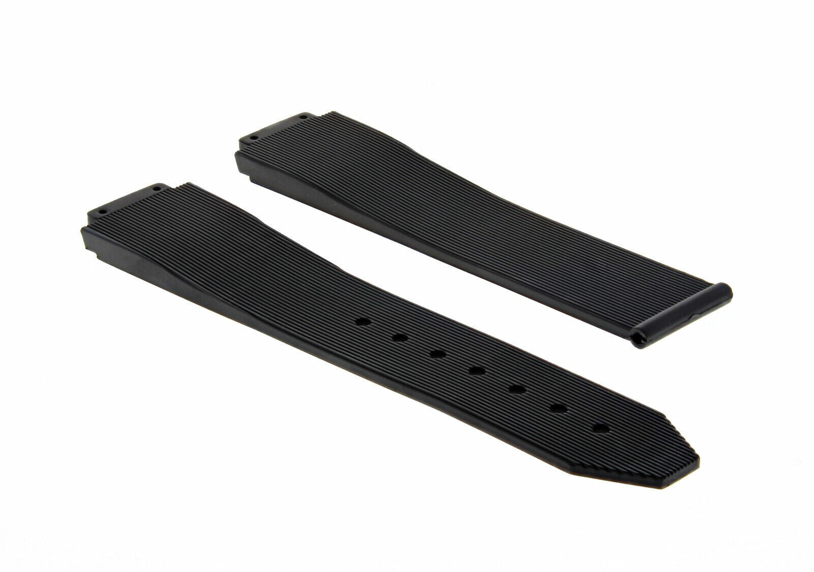 21-24-25MM RUBBER SILICONE WATCH BAND STRAP DEPLOYMENT CLASP FOR H HUBLOT WATCH