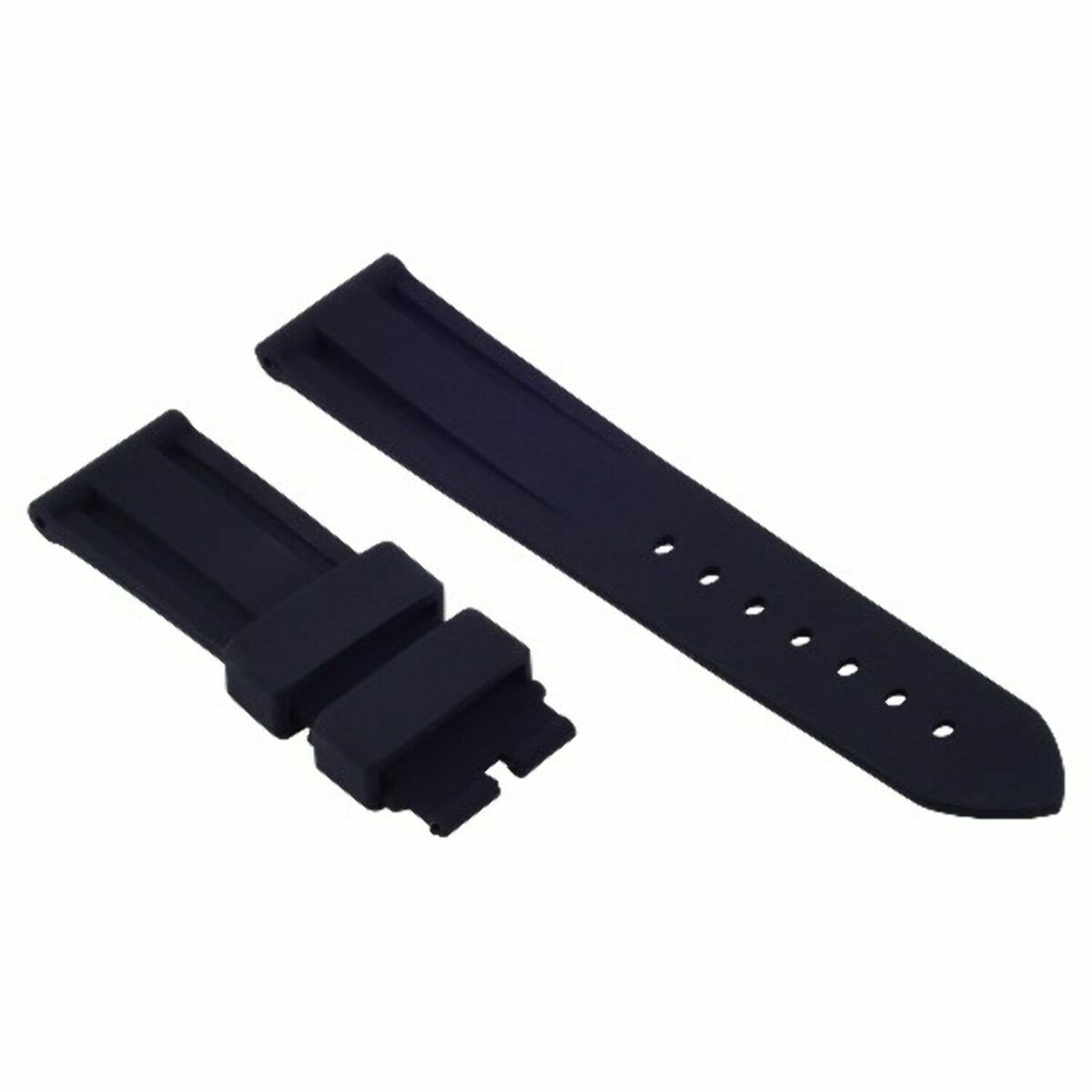 22MM-24MM RUBBER WATCH DIVER STRAP BAND FOR PANERAI MARINA LUMINOR RADIOMIR GMT