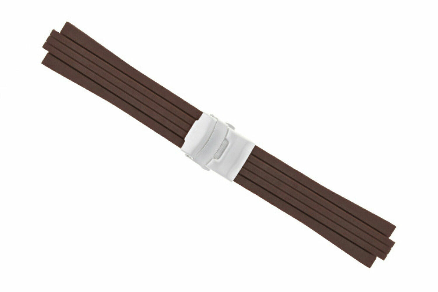 23-24MM SOFT RUBBER DIVER STRAP BAND RIBBED FOR ORIS TT1/TT2 F1 WATCH 10MM-11MM