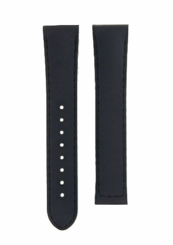 20MM RUBBER WATCH BAND STRAP FOR 41MM OMEGA SEAMASTER PLANET OCEAN SPEEDMASTER - Silver
