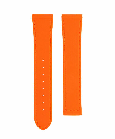 20MM RUBBER WATCH BAND STRAP FOR 41MM OMEGA SEAMASTER PLANET OCEAN SPEEDMASTER - Silver