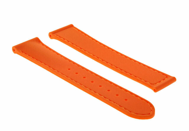 20MM RUBBER WATCH BAND STRAP FOR 41MM OMEGA SEAMASTER PLANET OCEAN SPEEDMASTER