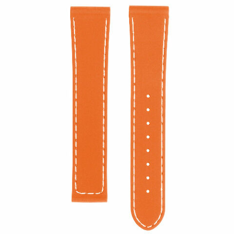 20MM RUBBER WATCH BAND STRAP FOR 41MM OMEGA SEAMASTER PLANET OCEAN SPEEDMASTER - Silver