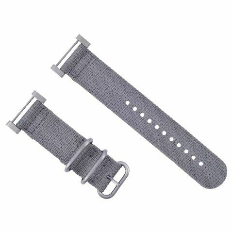 NEW FOR SUUNTO CORE NYLON DIVER  WATCH BAND STRAP WITH LUGS ADAPTER SET 3 STEEL RING