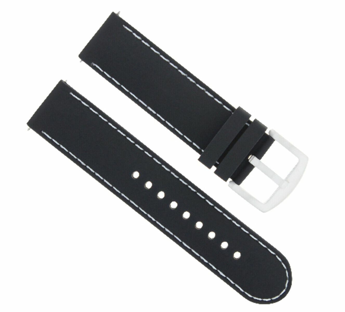 20-22MM SILICONE RUBBER BAND DIVER WATCH STRAP FOR TAG HEUER F1 CHRONO CAC1111-1