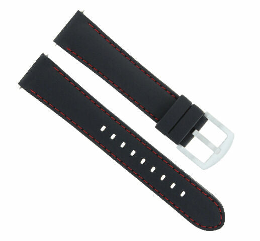 20-22MM SILICONE RUBBER BAND DIVER WATCH STRAP FOR TAG HEUER F1 CHRONO CAC1111-1