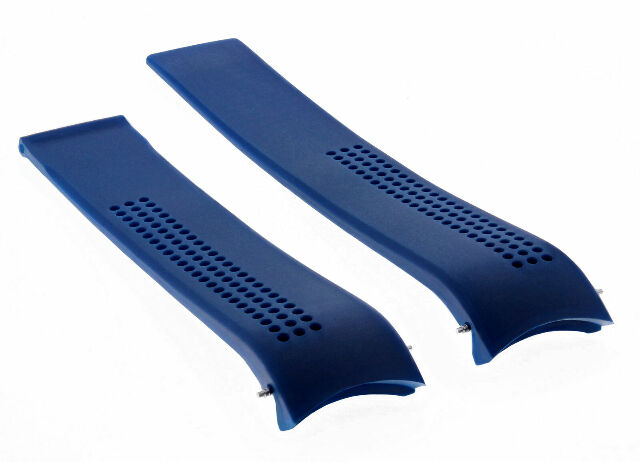 20MM-22MM SILICONE RUBBER WATCH BAND STRAP WITH CLASP FOR TAG HEUER CARRERA