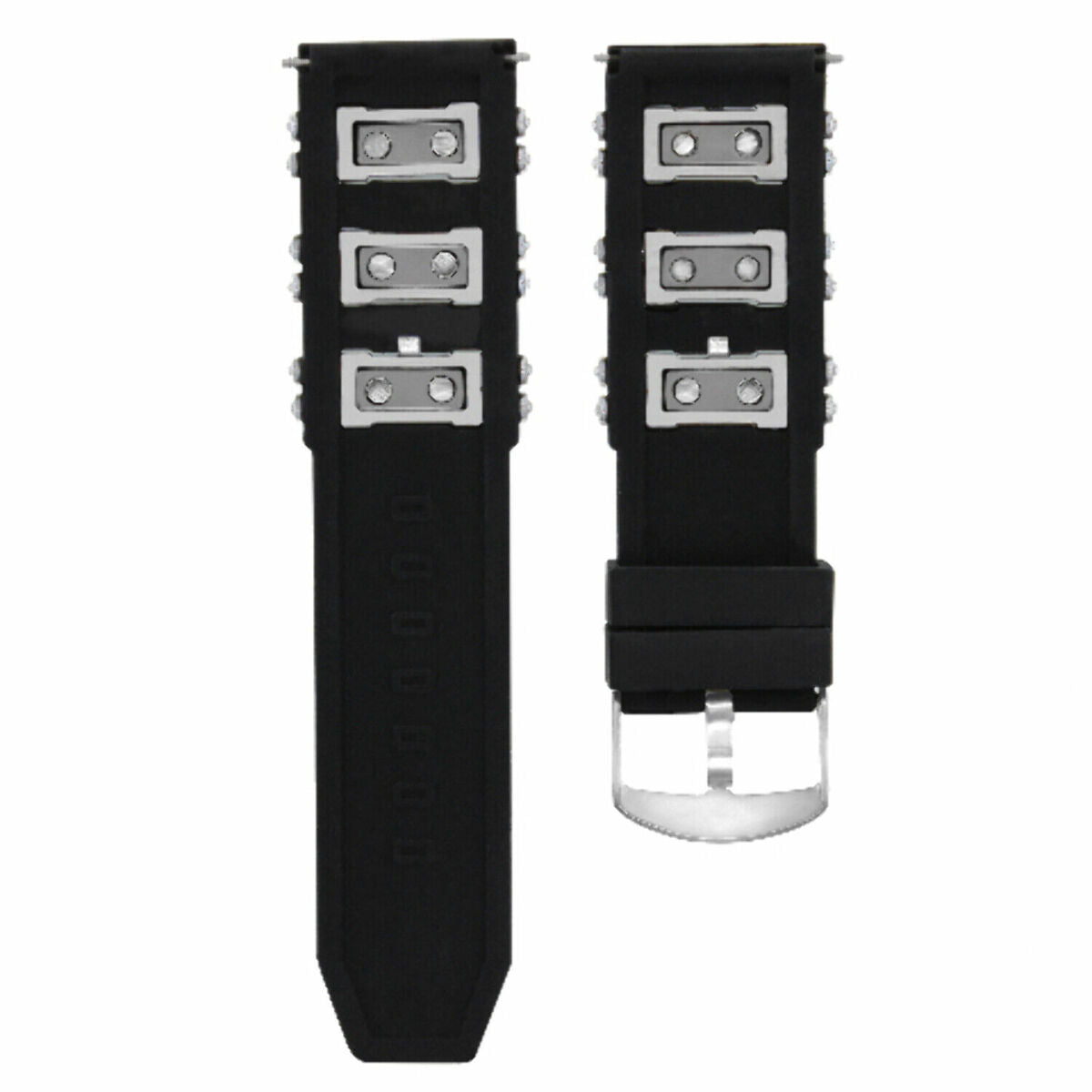26MM GENUINE SILICONE RUBBER DIVER WATCH BAND STRAP FOR INVICTA EXCURSION 18202, Red, view 4