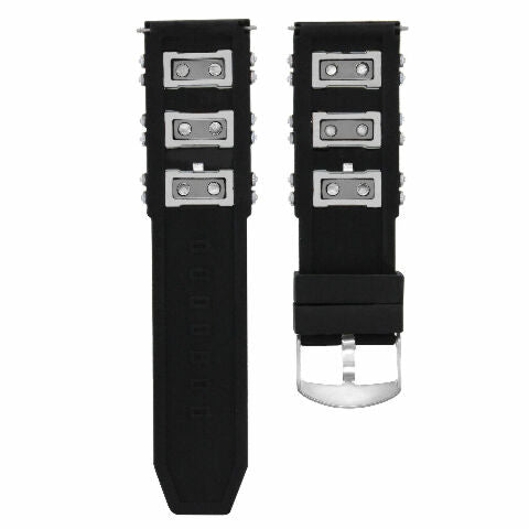 26MM GENUINE SILICONE RUBBER DIVER WATCH BAND STRAP FOR INVICTA EXCURSION 18202