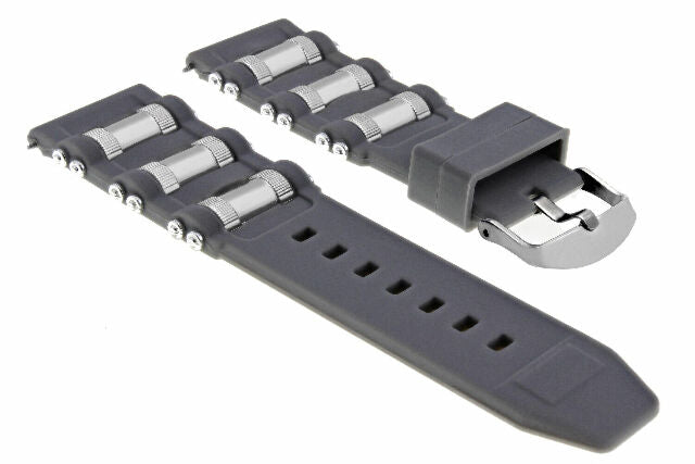 26MM GENUINE SILICONE RUBBER DIVER WATCH BAND STRAP FOR INVICTA EXCURSION 18202