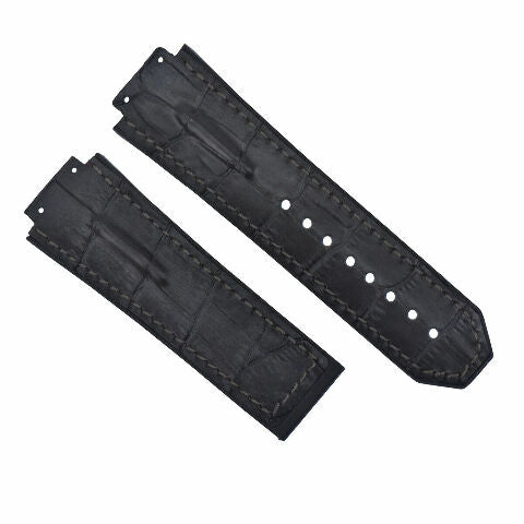 25MM 28MM LEATHER RUBBER STRAP FOR 44-45-48MM HUBLOT BIG BANG KING SCREW COMPLET
