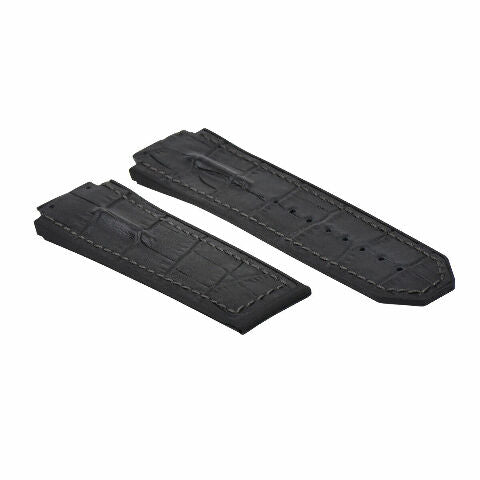 25MM 28MM LEATHER RUBBER STRAP FOR 44-45-48MM HUBLOT BIG BANG KING SCREW COMPLET