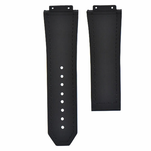 25MM 28MM LEATHER RUBBER STRAP FOR 44-45-48MM HUBLOT BIG BANG KING SCREW COMPLET