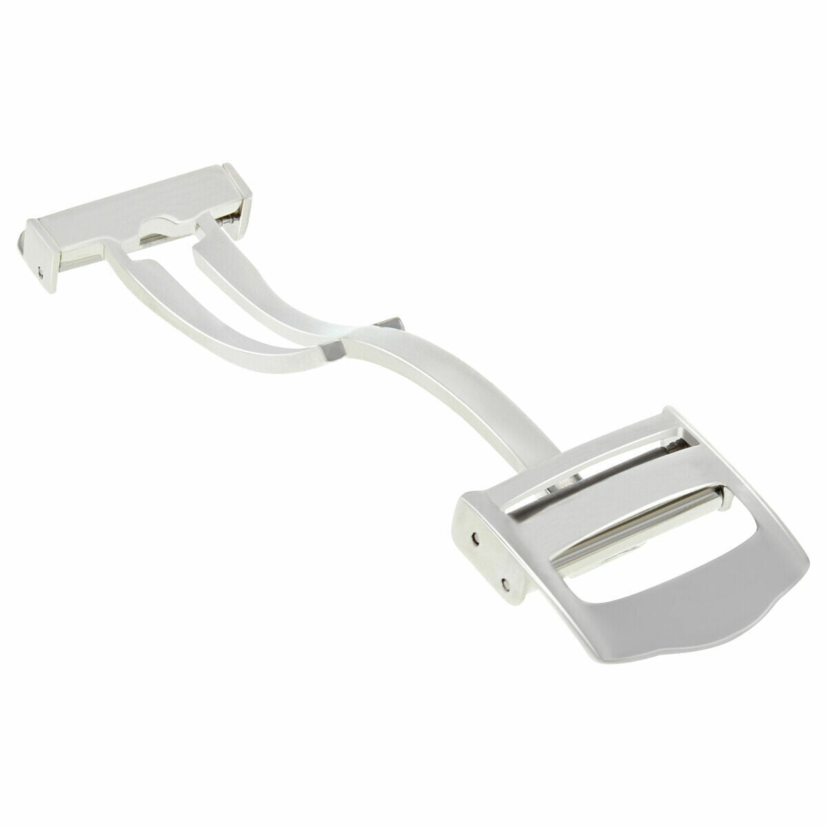 16-18MM DEPLOYMENT BAND BUCKLE CLASP FOR  FIT CARTIER PASHA LEATHER BAND STRAP