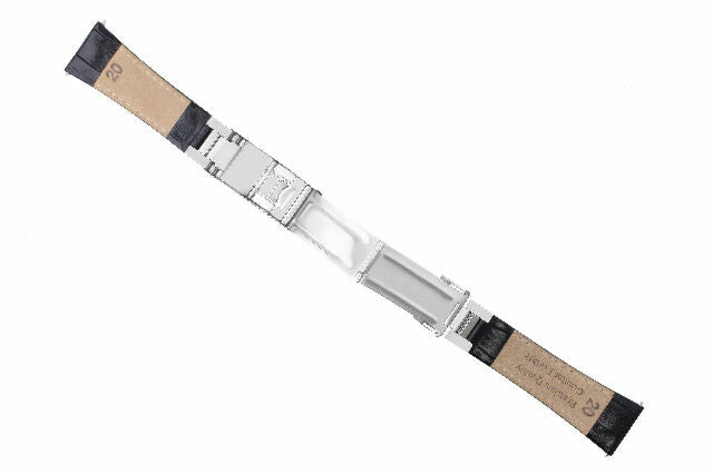 20MM LEATHER WATCH BAND STRAP FOR ROLEX DATEJUST SUBMARINER GMT EXPLORER