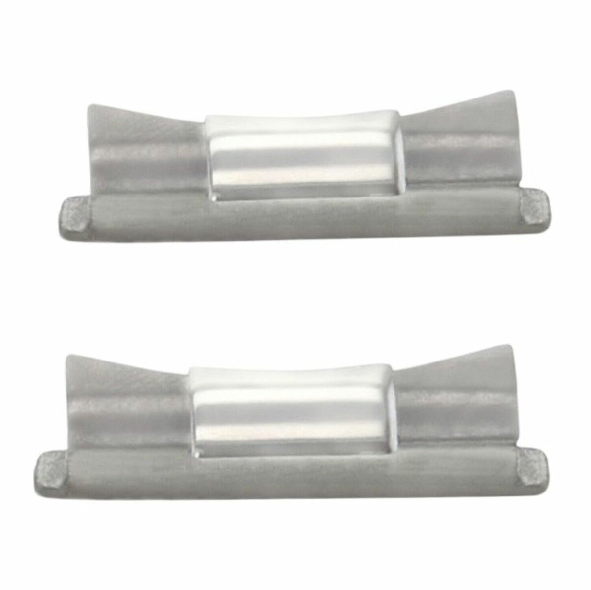 2-20MM CUSTOM STRAP END LINK FOR ROLEX DAYTONA GMT II SUBMARINER EXPLORER WATCH, Silver - Brushed, view 4
