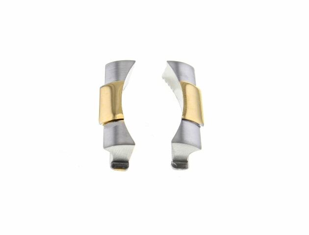 2 PC 20MM CUSTOM LEATHER STRAP END LINK FOR ROLEX PRESIDENT DAYDATE 18038, 18239