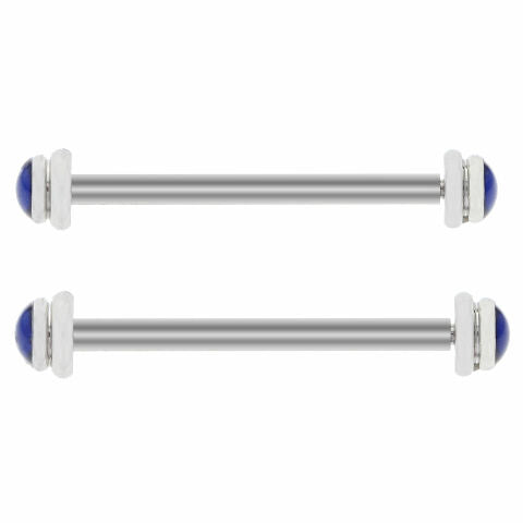 SCREWS TUBES PIN BLUE STONE FOR CARTIER PASHA BAND STRAP BRACELET 16,18,20,22