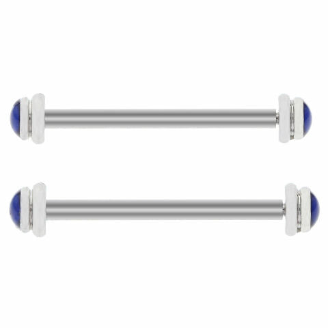 SCREWS TUBES PIN BLUE STONE FOR CARTIER PASHA BAND STRAP BRACELET 16,18,20,22