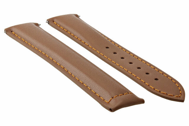 18-19-20-22-24MM LEATHER  WATCH BAND STRAP DEPLOYMENT CLASP FOR ANY BRAND WATCH
