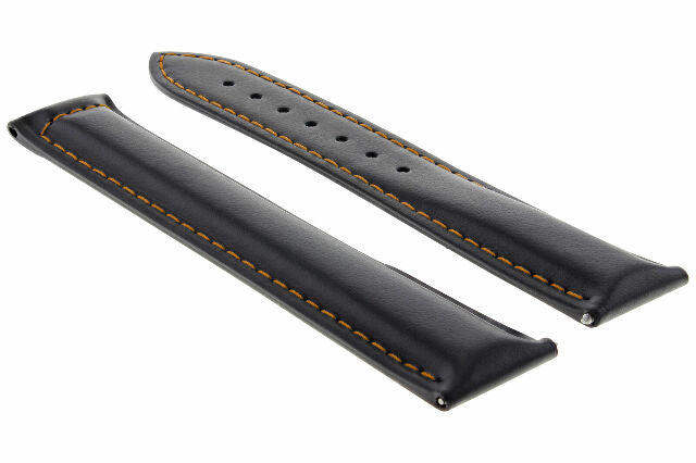 18-19-20-22-24MM LEATHER  WATCH BAND STRAP DEPLOYMENT CLASP FOR ANY BRAND WATCH