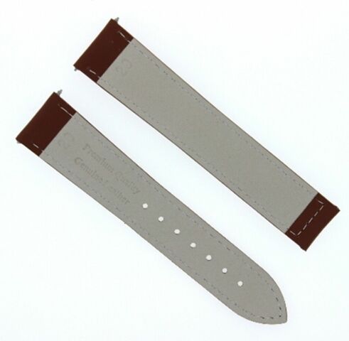 18-19-20-22-24MM LEATHER  WATCH BAND STRAP DEPLOYMENT CLASP FOR ANY BRAND WATCH