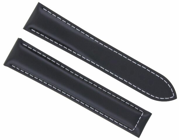 18-19-20-22-24MM LEATHER  WATCH BAND STRAP DEPLOYMENT CLASP FOR ANY BRAND WATCH