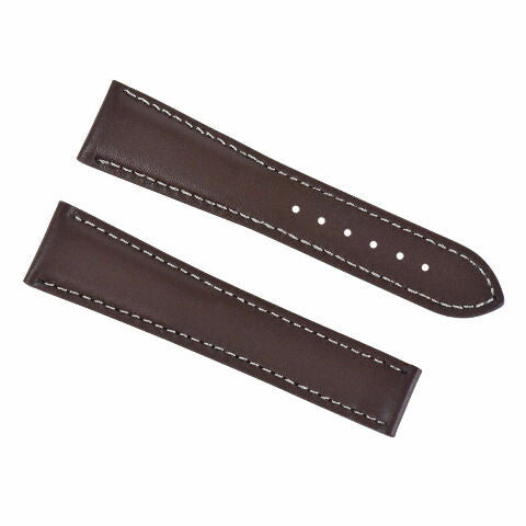 18-19-20-22-24MM LEATHER  WATCH BAND STRAP DEPLOYMENT CLASP FOR ANY BRAND WATCH
