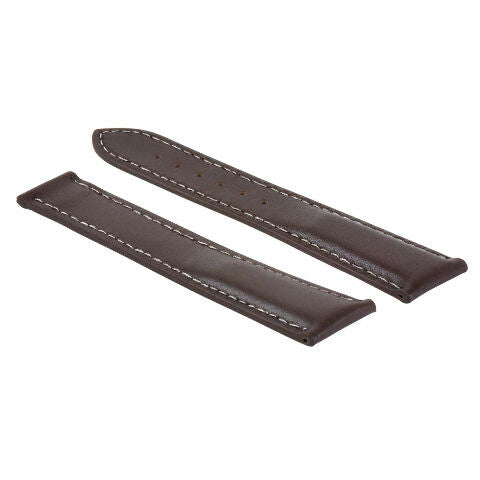 18-19-20-22-24MM LEATHER  WATCH BAND STRAP DEPLOYMENT CLASP FOR ANY BRAND WATCH