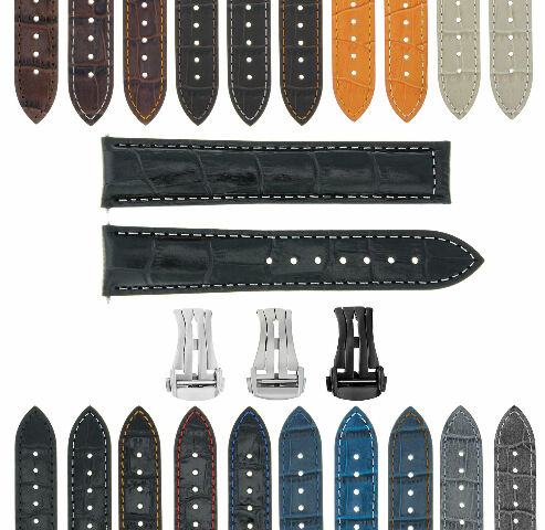 18MM 19MM 20MM 22MM 24MM REPLACEMENT LEATHER STRAP FOR UNIVERSAL WATCH BAND