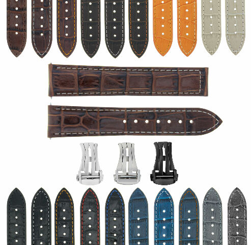 18MM 19MM 20MM 22MM 24MM REPLACEMENT LEATHER STRAP FOR UNIVERSAL WATCH BAND