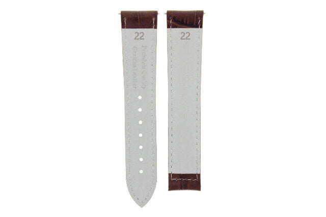 LEATHER WATCH BAND STRAP FOR TUDOR PRINCE SUBMARINER WATCH -20 MM
