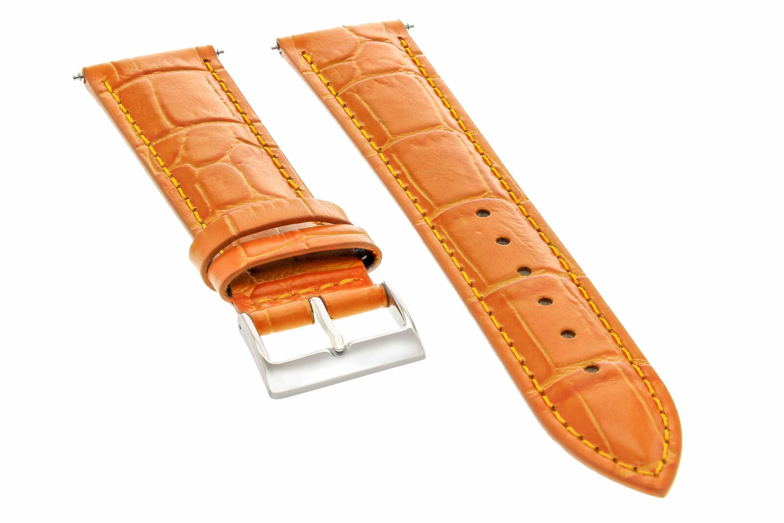 GENUINE LEATHER WATCH BAND STRAP FOR BULOVA WATCH - 24MM