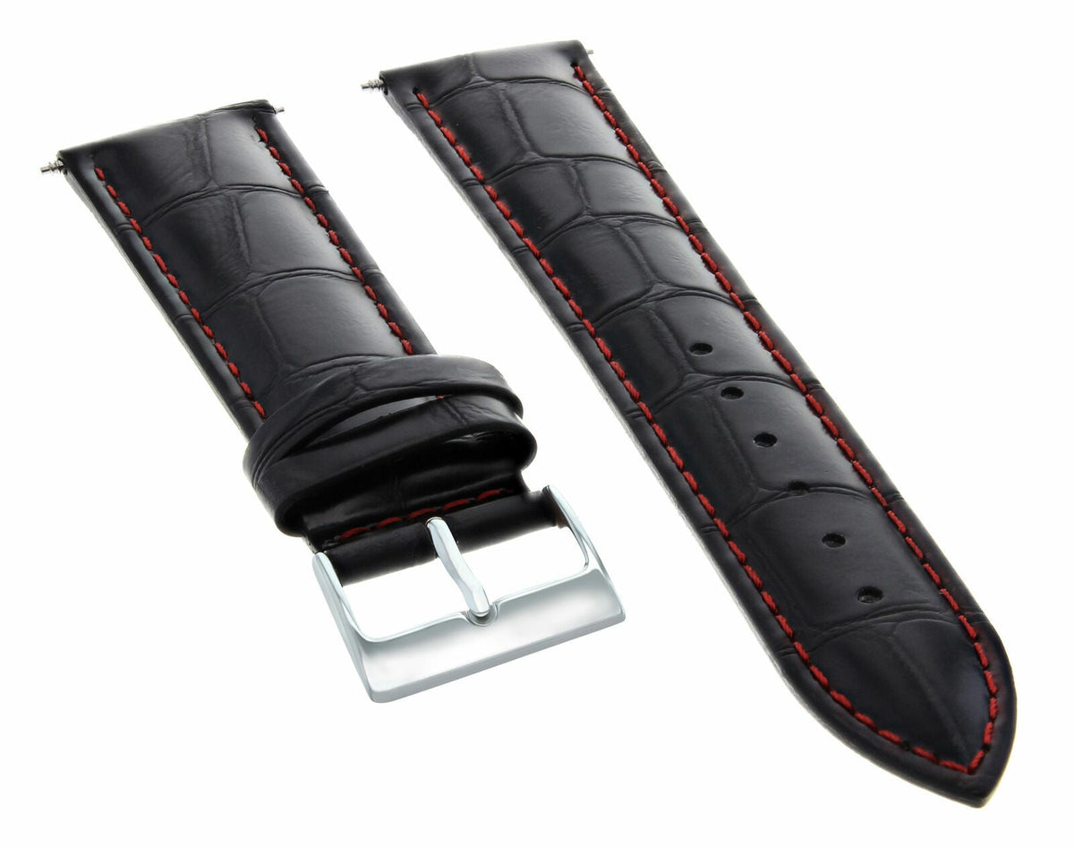 17-18-19-20-21-22-23-24MM GENUINE LEATHER WATCH BAND STRAP FOR OMEGA WATCH